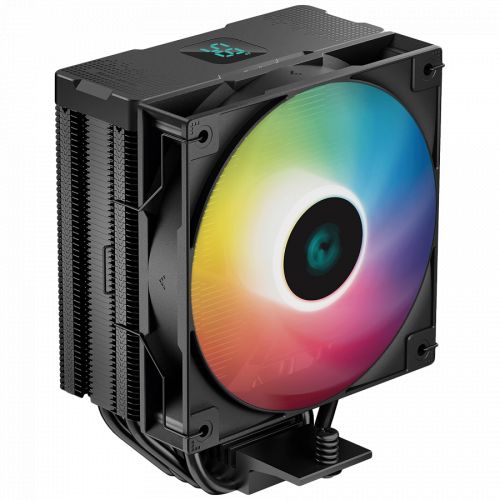 голяма снимка на DeepCool AG400 DIGITAL ARGB CPU Air Cooler 240W 4 Heatpipes