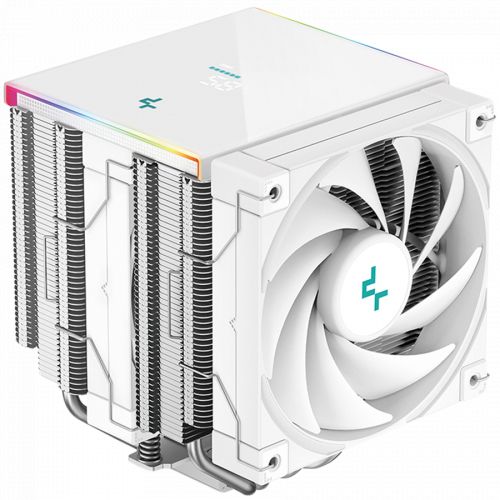 голяма снимка на DeepCool AK620 DIGITAL SE WH CPU Air Cooler 6 Heatpipes White