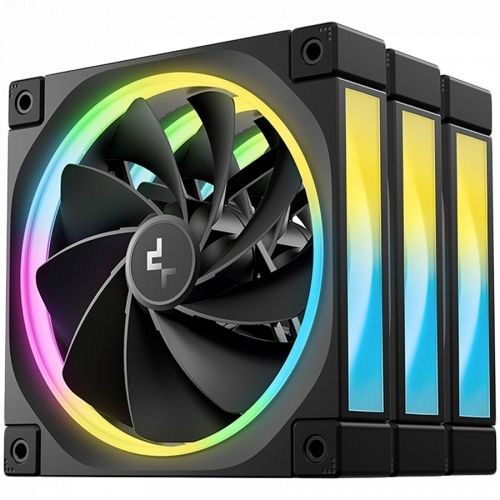 голяма снимка на DeepCool FL12R 3IN1 3x120mm ARGB Reverse Fans