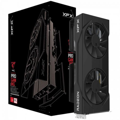 голяма снимка на XFX AMD Radeon Swift RX9060XT OC 16GB GDDR6