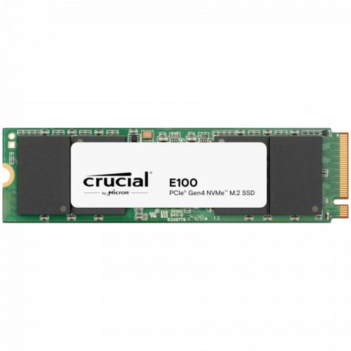 голяма снимка на Crucial E100 1TB SSD PCIe 4.0 Gen4 M.2 2280 NVMe CT1000E100SSD8