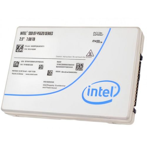 голяма снимка на Itel P5520 Series 7.68TB 2.5in PCIe 4.0 x4 3D4 TLC HDS-I2T0-SSDPF2KX076T1N1