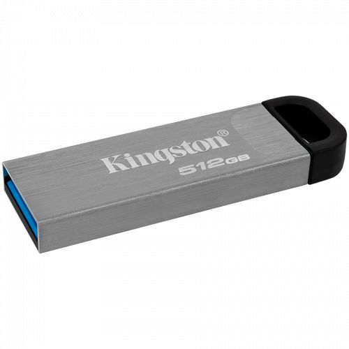 голяма снимка на Kingston 512GB DataTraveler Kyson 200MB s Metal USB 3.2 Gen 1 DTKN/512GB