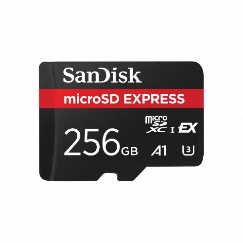 голяма снимка на SANDISK Express microSD Card 256GB SDSQXFN-256G-GN4NN