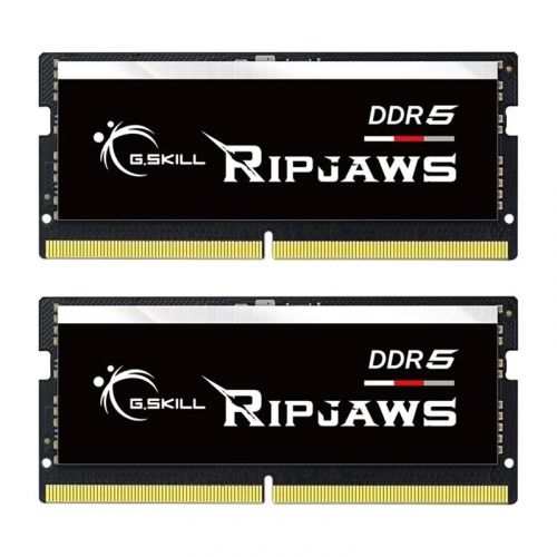 голяма снимка на G.Skill RAM Ripjaws 2x16GB DDR5 5600 SO-DIMM CL46 F5-5600S4645A16GX2-RS