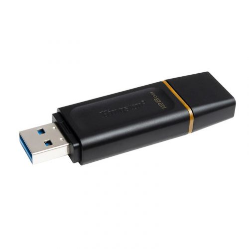голяма снимка на Kingston 128GB USB3.2 Gen1 DataTraveler Exodia Black + Yellow DTX/128GB
