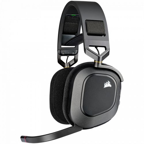 голяма снимка на Corsair HS80 RGB WIRELESS Carbon CA-9011235-EU