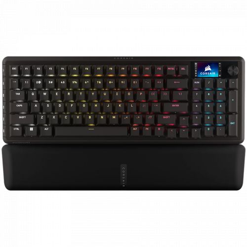 голяма снимка на Corsair VANGUARD 96-MLX Plasma-DUAL Gaming Keyboard Black CH-91E921E-NA