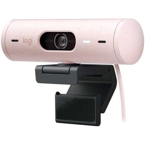 голяма снимка на LOGITECH BRIO 500 ROSE USB EMEA28 960-001421