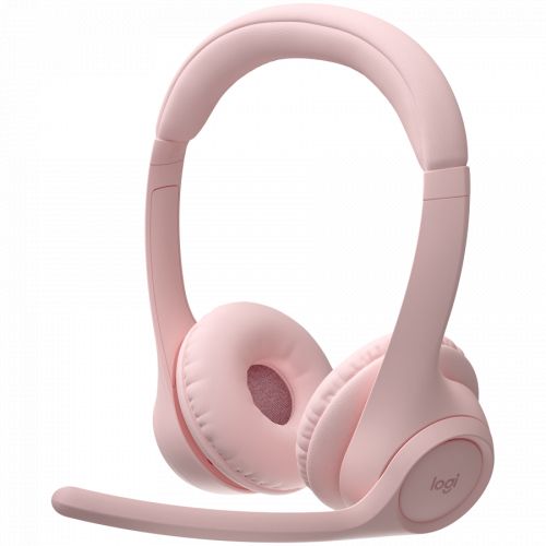 голяма снимка на LOGITECH HEADSET Zone 300 ROSE BT 981-001412