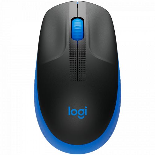 голяма снимка на LOGITECH M190 Full-size wireless mouse BLUE 2.4GHZ 910-005907