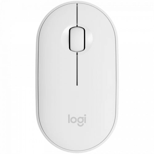 голяма снимка на LOGITECH M350S Pebble 2 Bluetooth Mouse TONAL WHITE DONGLELESS 910-007013