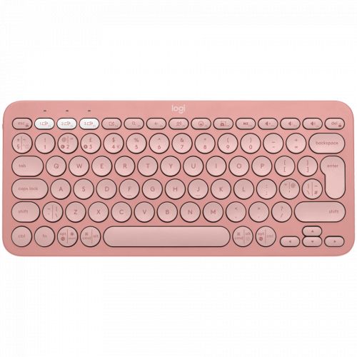 голяма снимка на Logitech Pebble Keys 2 K380s TONAL ROSE US INTL BT 920-011853