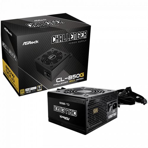 голяма снимка на Asrock CL-850G 850W 80 Plus GOLD Non Modular