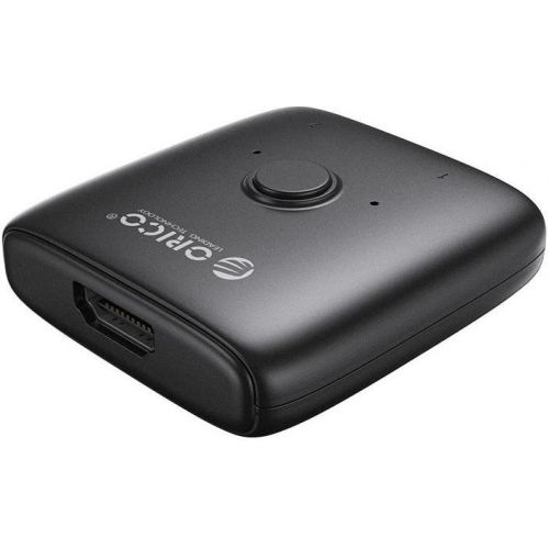 голяма снимка на HDMI 2.0 Switcher/Splitter 2-Port BiDirection 4K Black HS2-A1-BK-EP