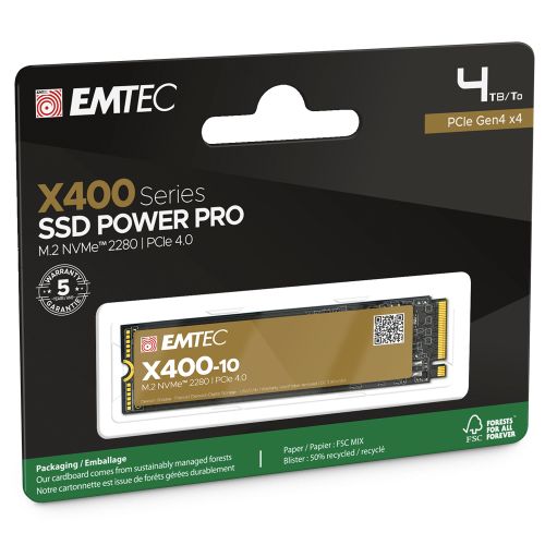голяма снимка на EMTEC X410 4T M2 PCIE4