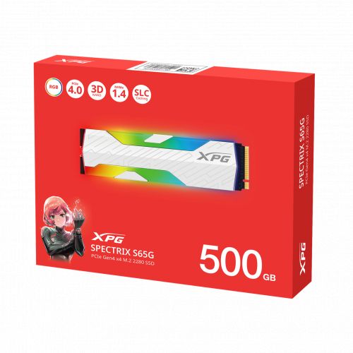 голяма снимка на XPG SPECTRIX S65G 500G M2 PCIE