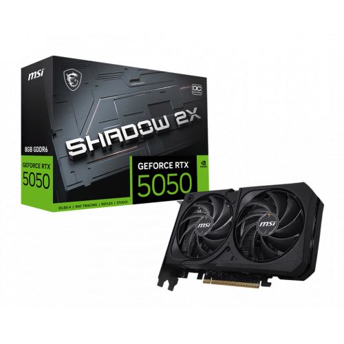 голяма снимка на MSI RTX5050 8G SHADOW 2X OC