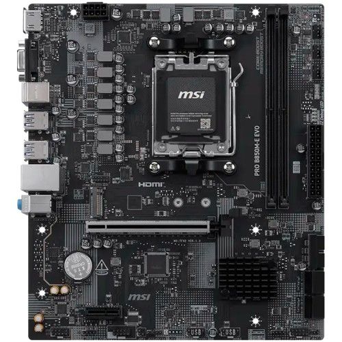 голяма снимка на MSI PRO B850M-E EVO AM5
