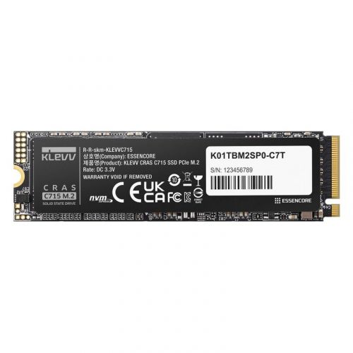 голяма снимка на KLEVV SSD C715 256 GB M.2 2280 PCIe 3.0 x4 NVMe