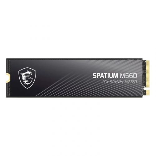 голяма снимка на MSI Spatium M560 PCIE 5.0 NVME M.2 1TB PCI Express 5.0 3D NAND