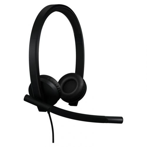 голяма снимка на Logitech USB Headset H570e Stereo 981-000575