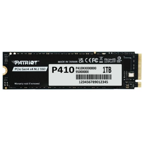 голяма снимка на Patriot Memory P410 1 TB M.2 PCI Express NVMe