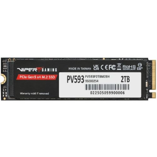 голяма снимка на Patriot Memory PV593 2 TB M.2 PCI Express 5.0 NVMe 3D TLC NAND