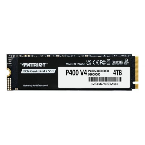 голяма снимка на Patriot Memory P400 V4 4 TB M.2 PCI Express 4.0 NVMe