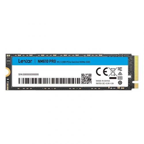 голяма снимка на Lexar SSD NM610 Pro 1 TB M.2 2280 PCIe 3.0 x4 NVMe