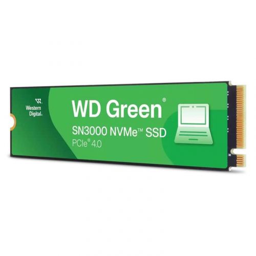 голяма снимка на WD SSD Green SN3000 2 TB M.2 2280 PCIe 4.0 x4 NVMe