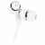 CANYON Stereo earphones with microphone White CNE-CEPM01W