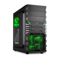 SHARKOON VG4-W ATX MIDI TOWER GREEN