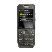 NOKIA E52-1 BG BLACK AL NAVI