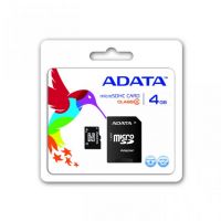 4GB MICRO CLASS2 A-DATA 1XADAP