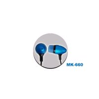 A4 MK-660 STEREO EARPHONE PINK