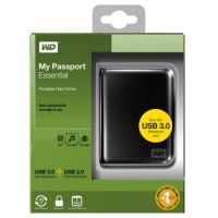 HDD 750GB WD USB 3.0 MyPassport Essential Black