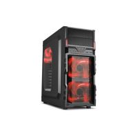 SHARKOON VG5-W ATX MIDI TOWER RED