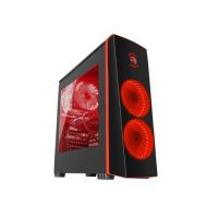 Genesis Case Gaming ATX TITAN 700 RED NPC-1124