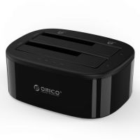 Orico Storage HDD/SSD Dock 2 BAY Clone 2.5/3.5 USB3.0 6228US3-C-EU-BK