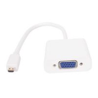 VCom Adapter Mini HDMI CM to VGA F White CG592-0.15m