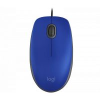 LOGITECH M110 MOUSE SILENT BLU