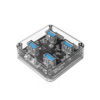 Orico USB3.0 HUB 4 port transparent MH4U-U3-03-CR-BP
