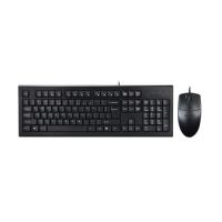 KEYBOARD MOUSE A4 KR-8520D DESKTOP BLACK