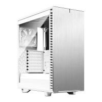 Fractal Design Define 7 Compact White Tempered Glass Light