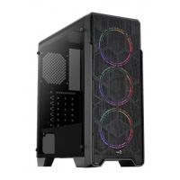 AeroCool Case ATX Ore Saturn 3 Fans RGB Tempered Glass ACCM-PV21033.11