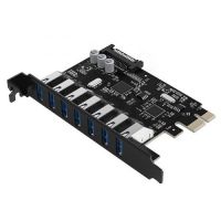 PCI-E card 7xUSB3.0 port 5Gbps PVU3-7U-V1