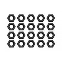 EK-Loop Nut Set M4 Black 20pcs EKWB3831109898024