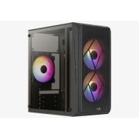 AeroCool Case mATX CS-107-A-BK-v2 3 fans included