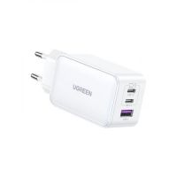 Ugreen Charger Wall 65W GaN CD244 1 x USB-A 2 x Type-C White 15334
